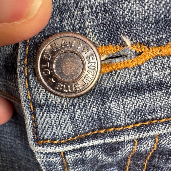 Old Navy Women's Vintage Y2K Denim Low-Waist Bootcut Jeans 10R Festival Rodeo - Picture 4 of 14